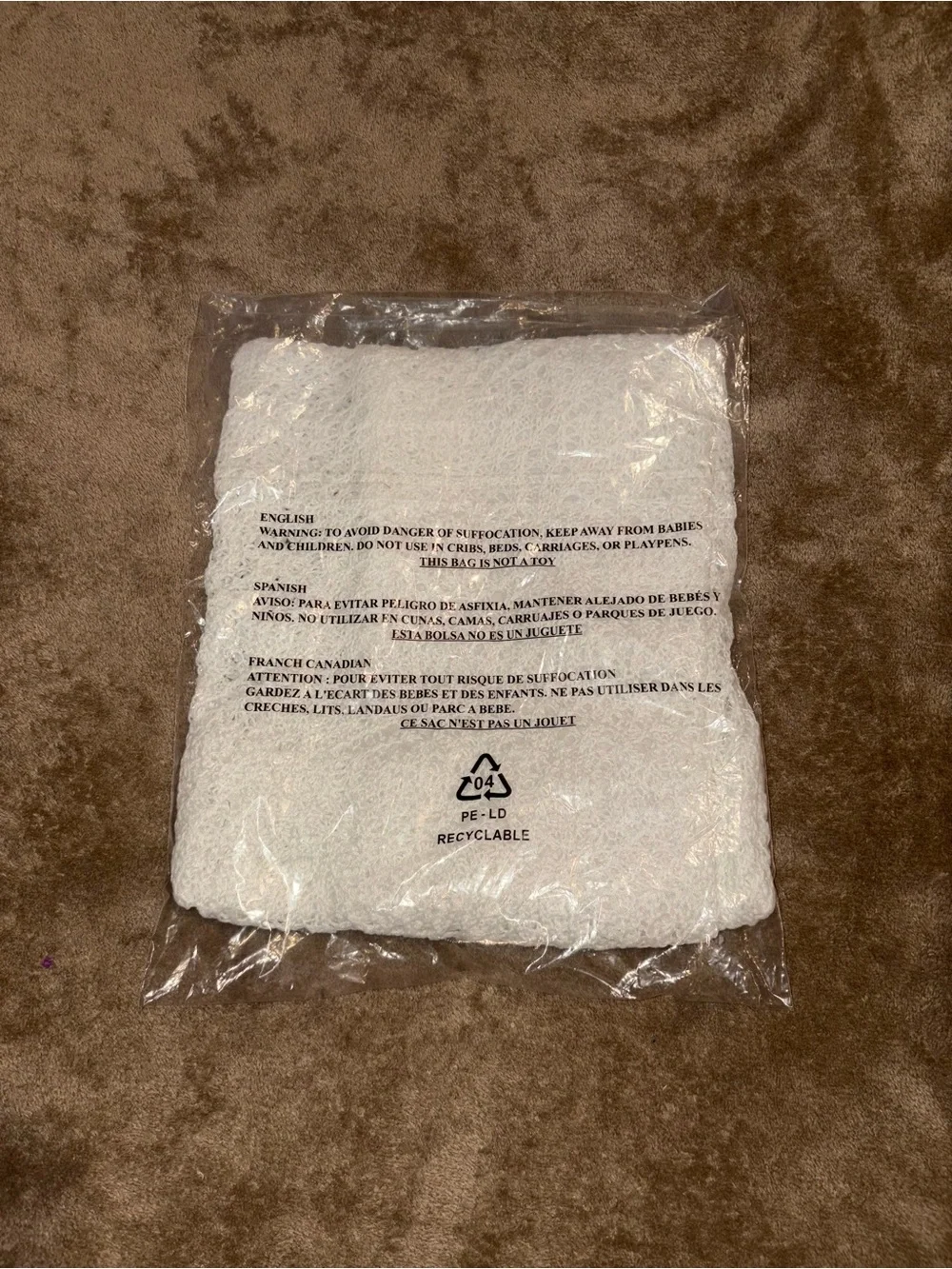 NWT White Crochet Knit Cover Up